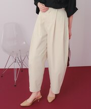 カーブデザインツイルパンツ