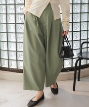 カーブデザインツイルパンツ