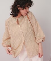 シアージャガードボリュームブラウス