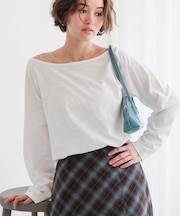 ルーズロングスリーブカットソー