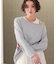 ルーズロングスリーブカットソー