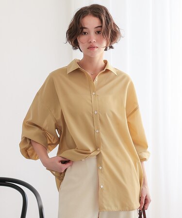 シアーカラーシャツ