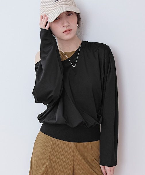 マルチwayショルダーデザイントップス/ラッシュガード