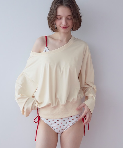 マルチwayショルダーデザイントップス/ラッシュガード