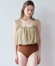 ワイドストラップバルーンビキニ/水着