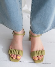 ギャザーサンダル