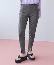 センタースリットデザインレギンス/ラッシュガード