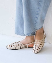 レースアップグルカサンダル