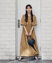 エアリーバックリボンワンピース