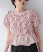 ポコポコシャーリング半袖Tシャツ