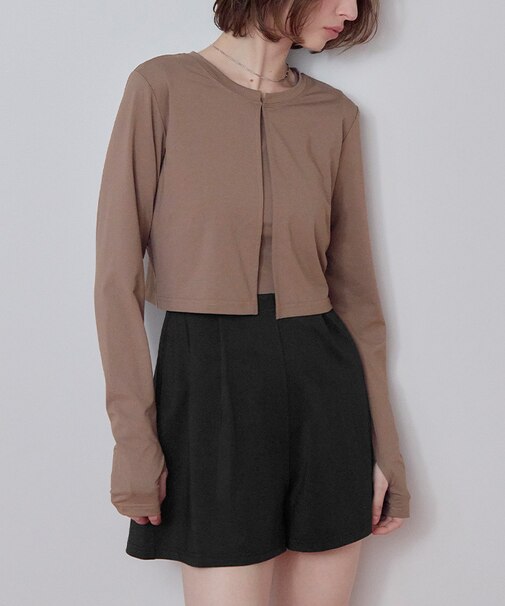 3点セット/前開きトップス付オールインワン/ラッシュガード