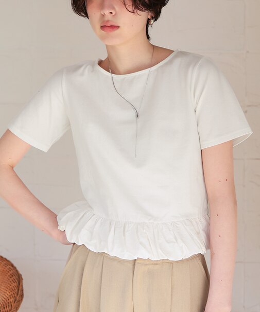 チビバルーン半袖トップス