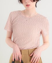 前後2wayなみなみシアージャガードトップス