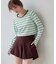 3点セット/パイピング長袖ビキニ×ショートパンツ/水着