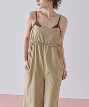 ミニフリルキャミソールオールインワン