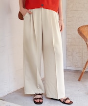 リネンライクワイドパンツ