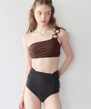 サスティナブルワンショルダービキニ/水着