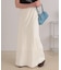美シルエットサテンスカート