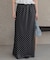 美シルエットサテンスカート