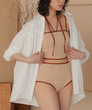 UVケアオーバーサイズシャツ/ラッシュガード