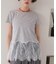 レースドッキングTシャツ