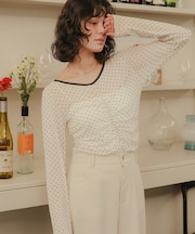 ロングスリーブインナートップス