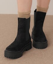 ラグソールサイドゴアブーツ