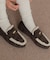 フェイクムートンローファー
