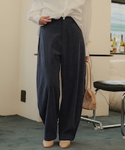 ソフトコーデュロイバレルパンツ