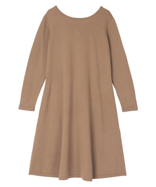 前後2wayニットワンピース