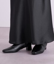 4.5cmスクエアトゥブーツ