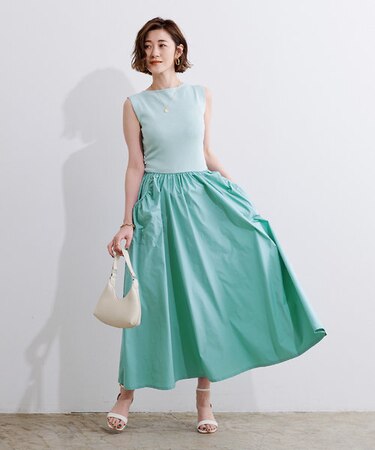 撥水ドッキングワンピース