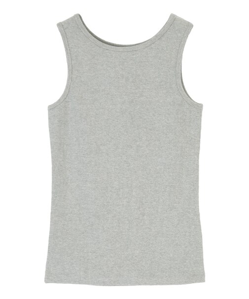 リブタンクトップ