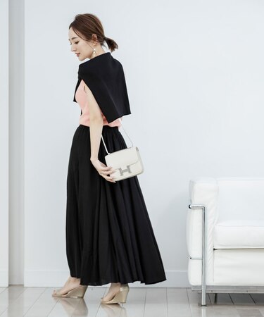 リネンフレアスカート