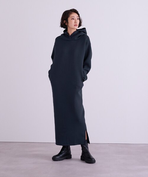 ボンディングフーディーワンピース｜ユアーズの通販｜&mall（アンド