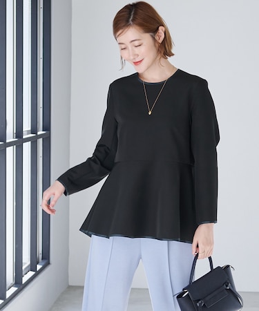 パイピングペプラムトップス