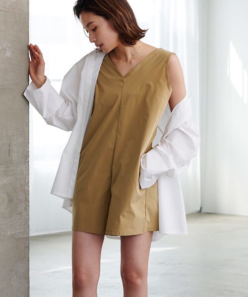 最終値下）新品未使用ウノアunoa ジョガーパンツライトベージュS