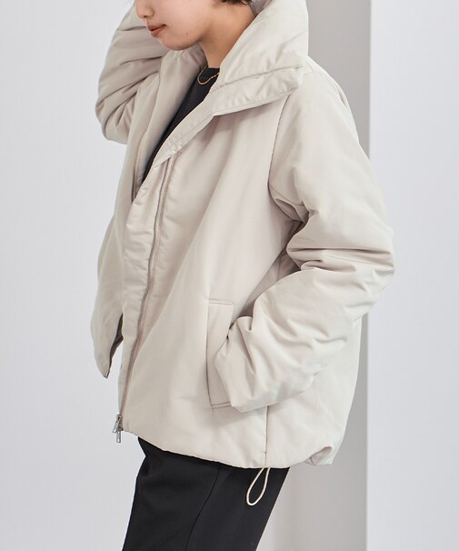 中綿ハーフコート/吸湿発熱・抗菌防臭