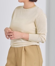 シアーニットプルオーバー