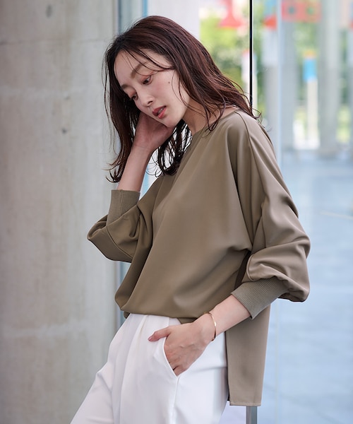 レディースのTシャツ・カットソー（ブラウン）の通販｜&mall（アンド