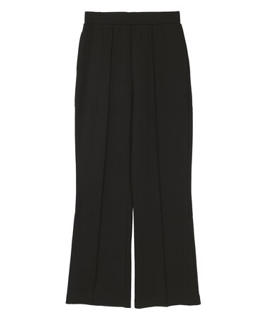 センターピンタックフレアパンツ