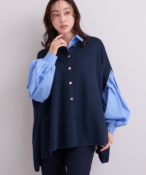 25ss 極美品 23区 速乾性 接触冷感 洗える シアータンブラー ブルゾン セール】【速乾性/接触冷感】シアータンブラー ブルゾン（ブルゾン