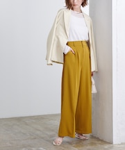 リネンライクダブルブレストジャケット