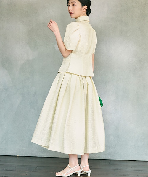 チータープリントプリーツスカート｜グレースコンチネンタルの通販