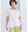 アシンメトリーフリルドッキングTシャツ