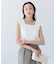 カップ付スクエアネックトップス/タンクトップ