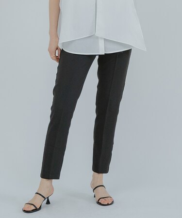 センタープレススティックパンツ