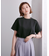 ボンディングクロップドプチハイネックTシャツ