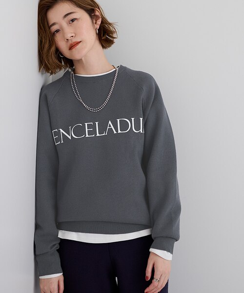 ゆあ スウェットライクロゴニット｜ユアーズの通販｜&mall（アンド