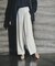 ラップデザインワイドパンツ